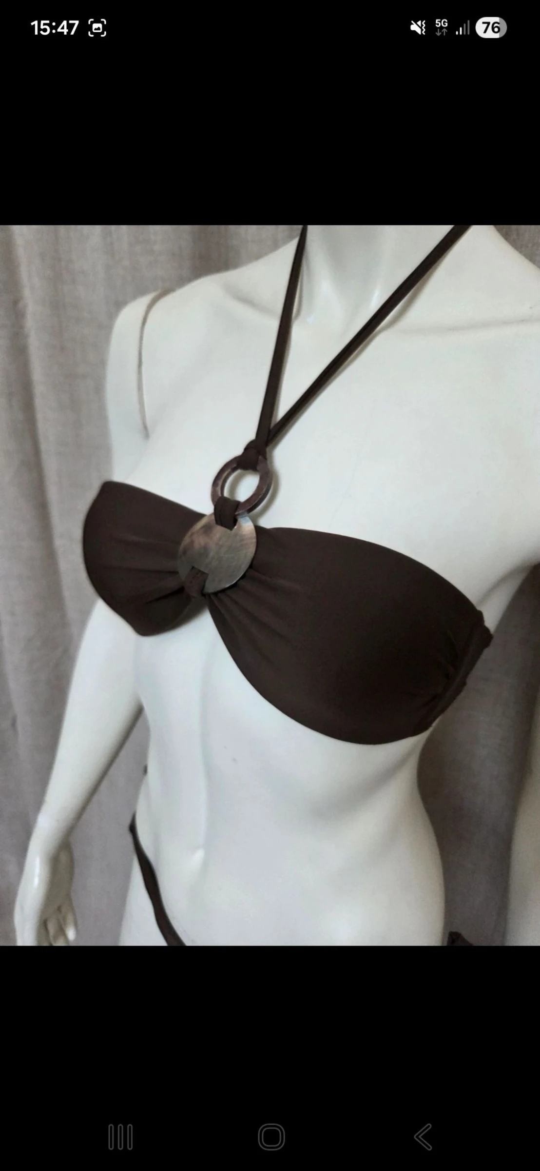 Bruine strandjurk en badpak maat 36 – photo 4